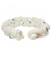 Protector de cuna trenza Moby Bimbidreams