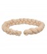 Protector de cuna trenza Basic 230 cm Bimbidreams