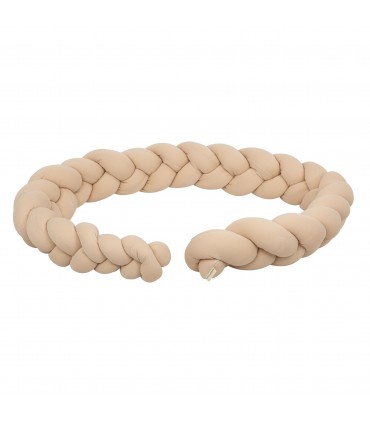 Protector de cuna trenza Basic 230 cm Bimbidreams