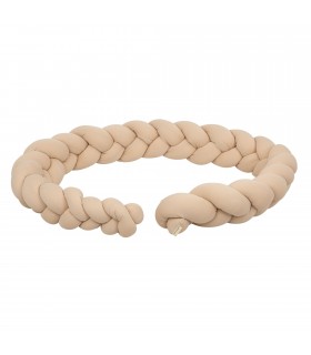 Protector de cuna trenza Basic 300 cm Bimbidreams