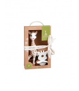 Sophie la girafe + chupete 100% hevea natural