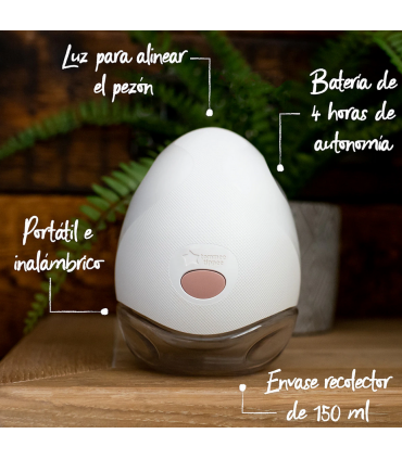 Sacaleches eléctrico inalámbrico y portátil Tommee Tippee