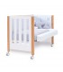 Cuna colecho 5 en 1 madera/blanco Alondra Occa