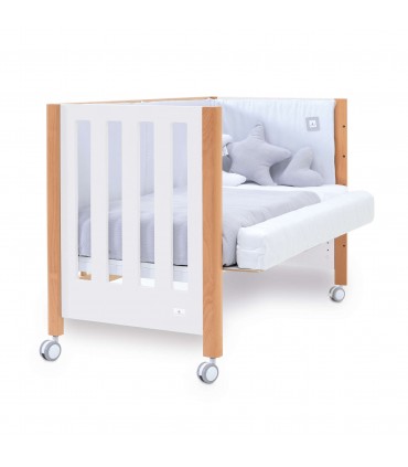 Cuna colecho 5 en 1 madera/blanco Alondra Occa