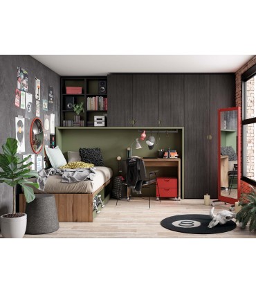Habitación juvenil gorpcore Ros Composición 07