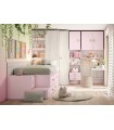 Habitación infantil kawaii Ros Composición 013