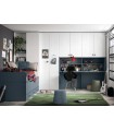 Dormitorio juvenil con cama nido gorpcore Ros Composición 17