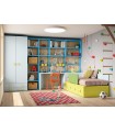 Cama infantil con cajones Ros Composición 012