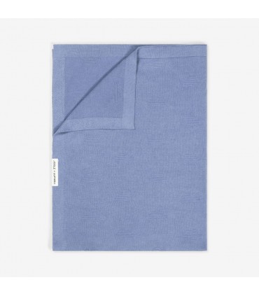 Joolz manta suave para bebé Nubes azure blue