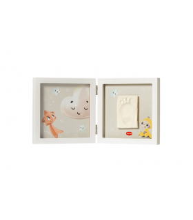 Marco huella sencillo blanco Tiny Love