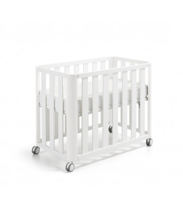 Minicuna colecho Doco Sleeping blanco con textil Cotinfant