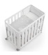 Minicuna colecho Doco Sleeping blanco con textil Cotinfant