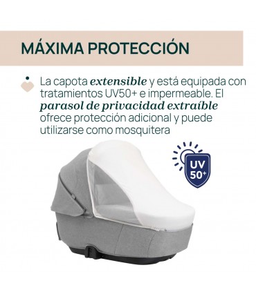 Carro de bebé trío Chicco Mysa + Kory Plus