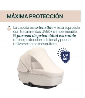 Carro de bebé trío Chicco Mysa + First Seat Recline