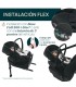 Carro de bebé trío Chicco Mysa + First Seat Recline