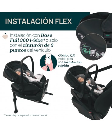 Carro de bebé trío Chicco Mysa + First Seat Recline