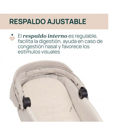 Carro de bebé duo Chicco Mysa con Gran Comfort