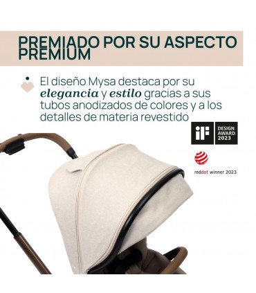 Carro de bebé duo Chicco Mysa con Gran Comfort