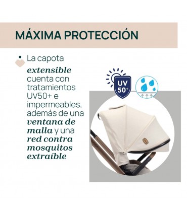 Carro de bebé duo Chicco Mysa con Gran Comfort