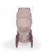 Carro de muñecas cuco ruedas grandes Cherry flores
