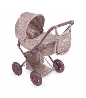 Carro de muñecas cuco Cherry flores