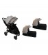 Carro Gemelar Easy Twin Duo Baby Monsters para gemelos