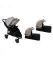 Carro gemelar Easy Twin 4 Duo Baby Monsters