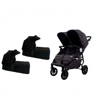 Carro gemelar Easy Twin 4 Duo Baby Monsters