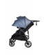 Cochecito gemelar Easy Twin 4 Negro + 1 capazo Baby Monsters
