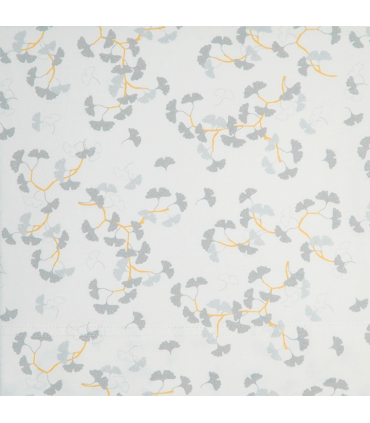 Sábanas 3 piezas estampadas Ginko gris Sonpetit