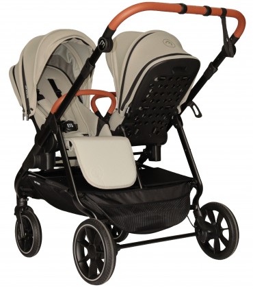Carrito gemelar Baby Monsters Easy Twin 5 - Sillas Reversibles incluídas