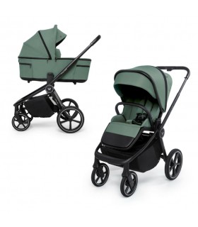 Muuvo Fold – Carro de Bebé 2 en 1 con Capazo Plegable