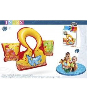 CHALECO HINCHABLE INTEX 3-6 AÑOS