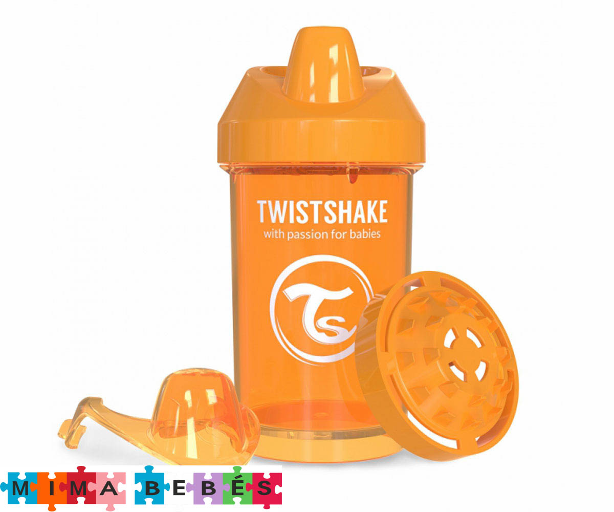 Twistshake Vaso Aprendizaje Crawler Cup Amarillo +8m 300ml