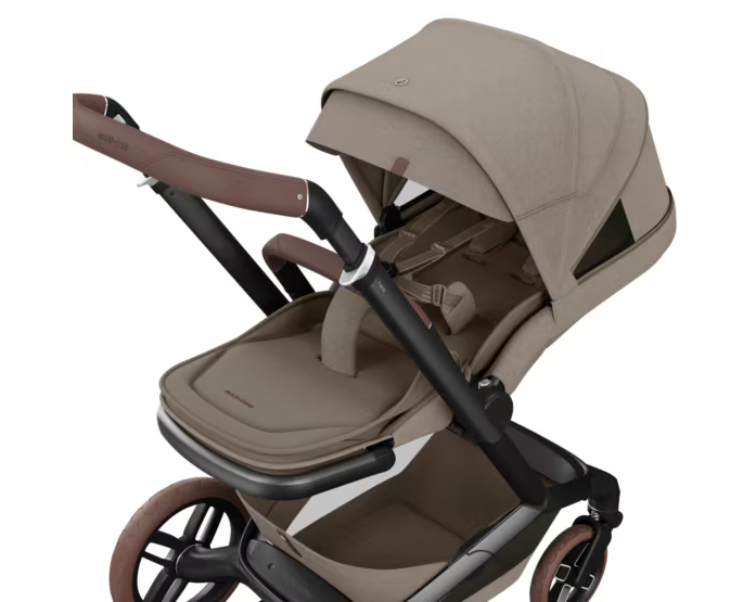 Carro Maxi-Cosi Fame con silla ergonómica reclinable y plegado compacto