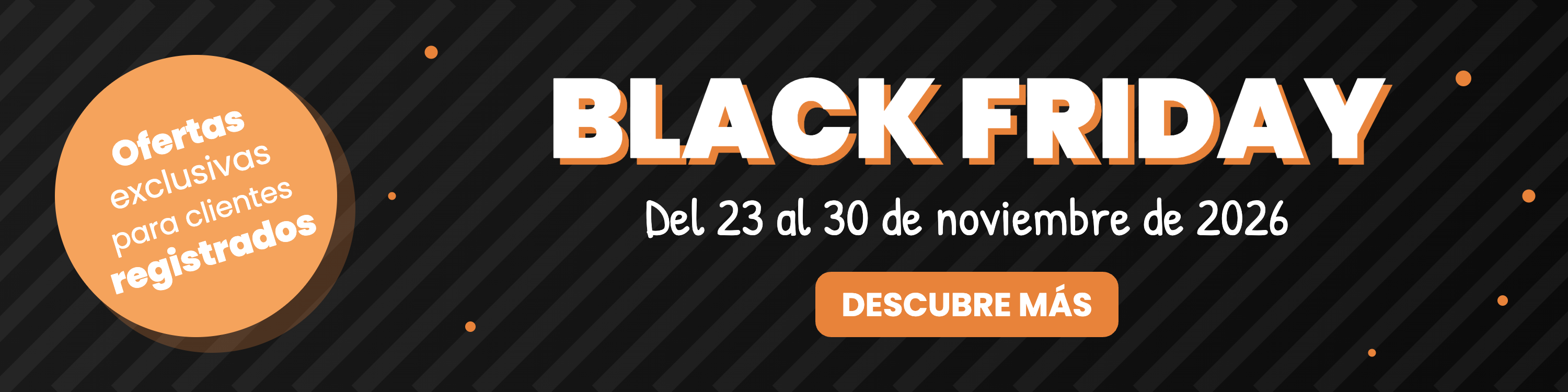 Black Friday 2026: ofertas exclusivas para clientes registrados