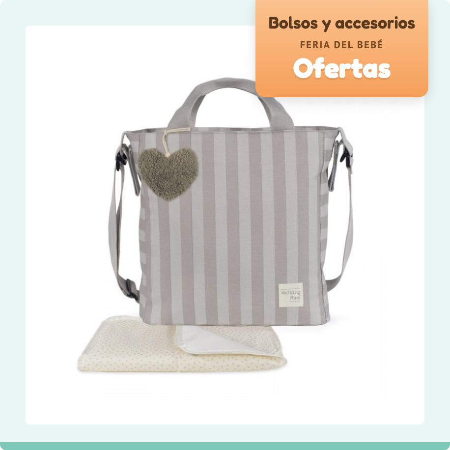 Bolsos y accesorios en la Feria del Bebé