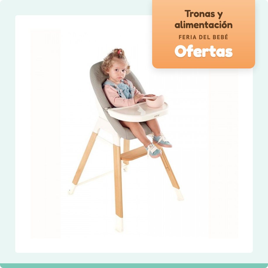 Tronas y alimentación en la Feria del Bebé